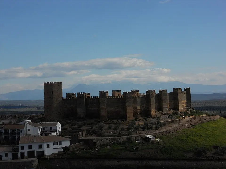 Castillo de Burgalimar, Baños de la Encina