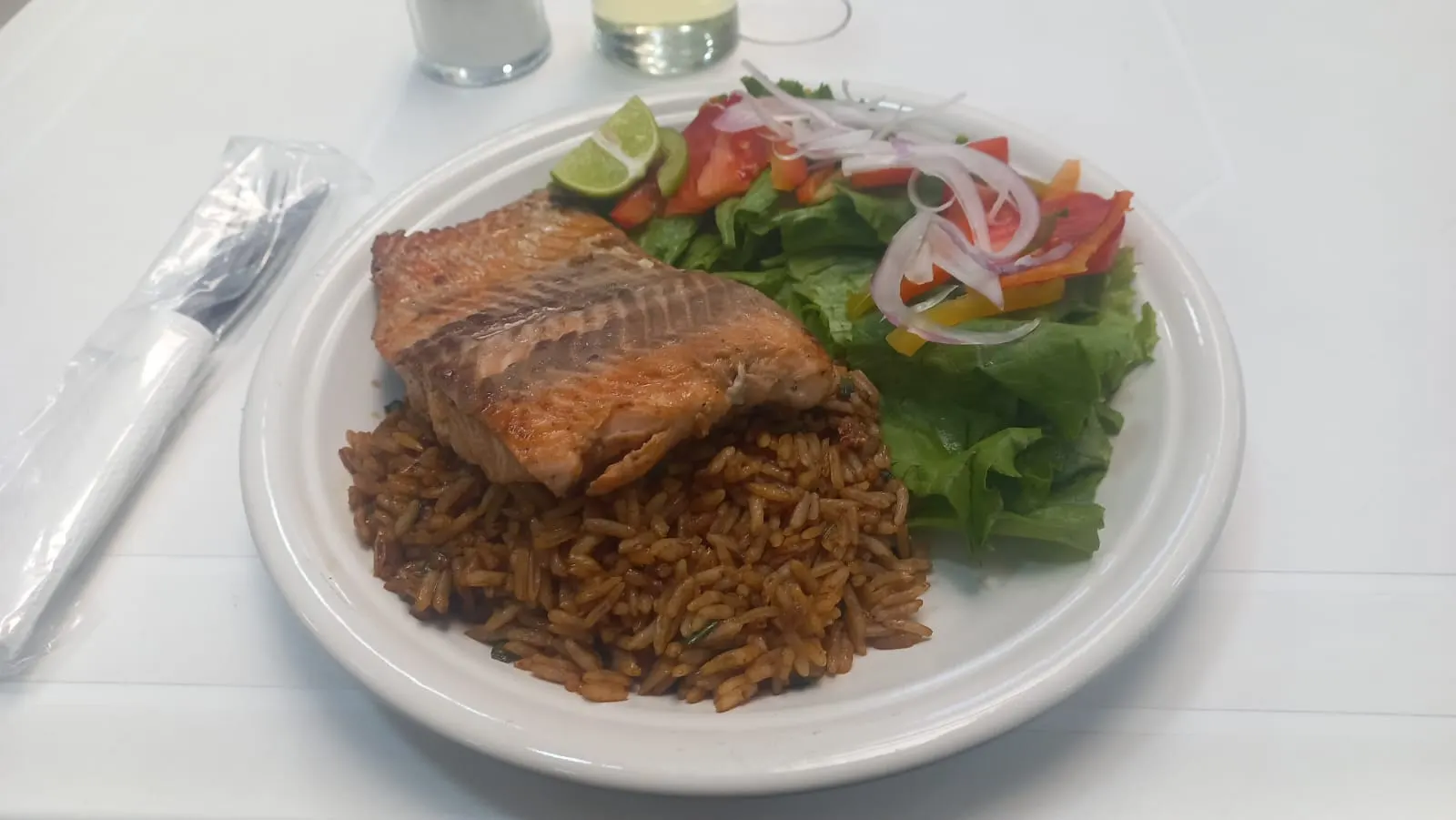 Trucha a la plancha